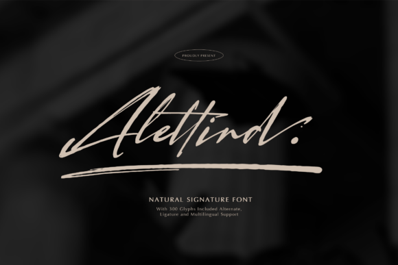 Alletind: A Handwritten Typeface for Authentic Editorial Design