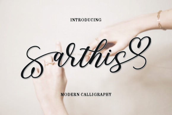 Arthis: The Perfect Script Font for Modern Web Design