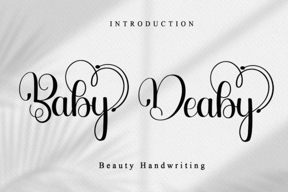 Baby Deaby: The Perfect Handwritten Typeface for Handmade Brands