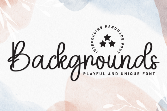 Backgrounds: The Perfect Script Typeface for Elegant Web Design