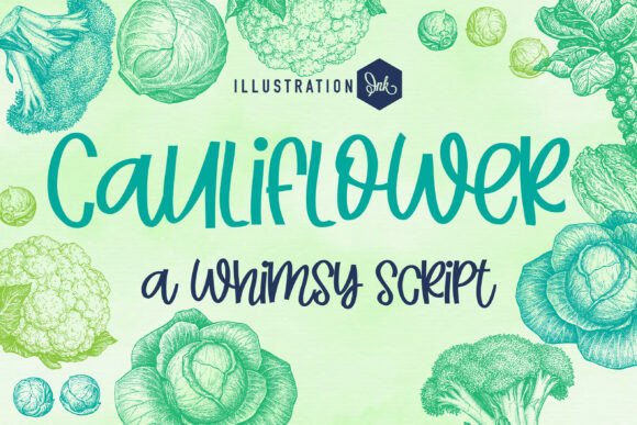 Cauliflower Font: The Whimsy Typeface for Memorable Campaigns