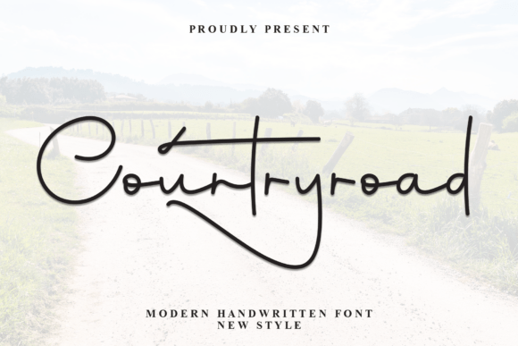Countryroad: The Script Typeface That Elevates Campaign Visuals