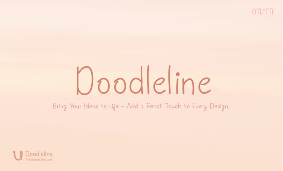 Doodleline: The Handcrafted Typeface for Authentic Campaigns