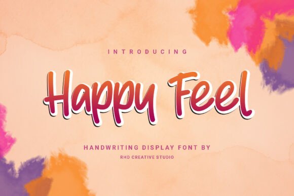 Happy Feel: The Perfect Handwritten Font for Your Craft Projects