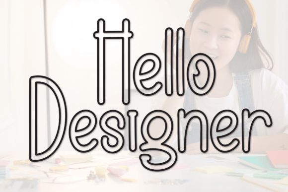 Hello Designer: A Friendly Typeface for Modern Editorial Layouts