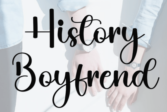 History Boyfrend: The Perfect Script Font for Modern Web Design