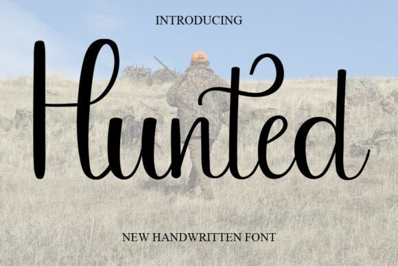 Hunted: The Handwritten Typeface for Charming Digital Experiences