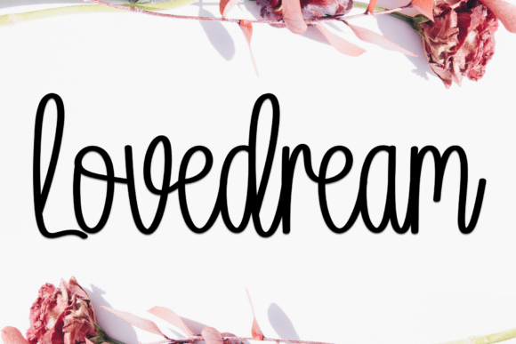 Lovedream: The Elegant Typeface for Handmade Branding