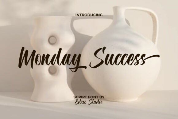 Monday Success: The Modern Typeface for Bold Branding
