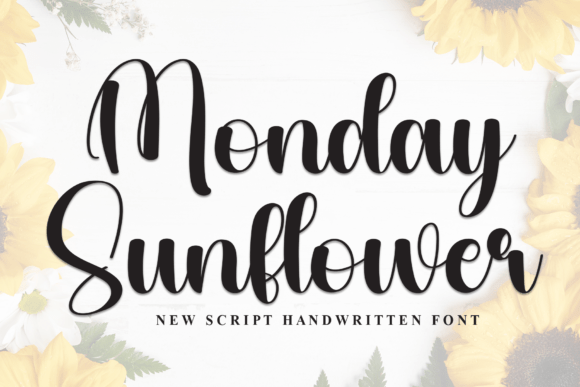 Monday Sunflower: The Handwritten Typeface for Elegant Web Design