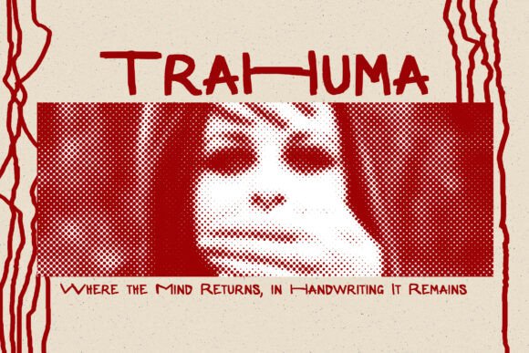 Trahuma: A Raw Handwritten Typeface for Authentic Branding