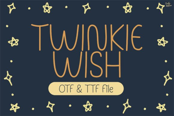 Twinkiewish: The Perfect Handwritten Typeface for Your Craft Shop
