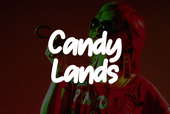 Upgrade Your Brand with the Candy Lands Typeface for Sweet Visuals