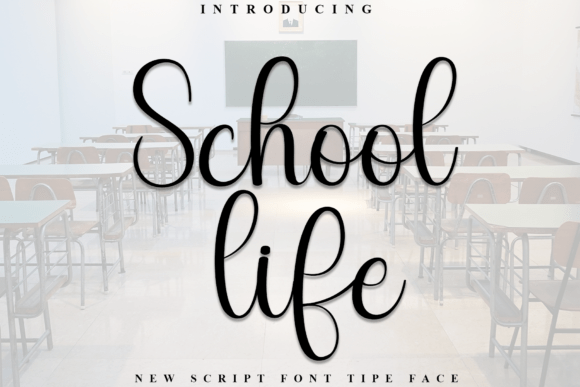 Why School Life Is the Perfect Typeface for Festive Branding