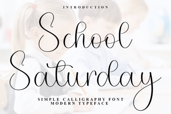 Why School Saturday Is the Perfect Script Amp for Holiday Editorial Design