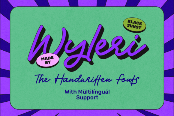 Wyleri: The Handwritten Typeface That Elevates Editorial Design